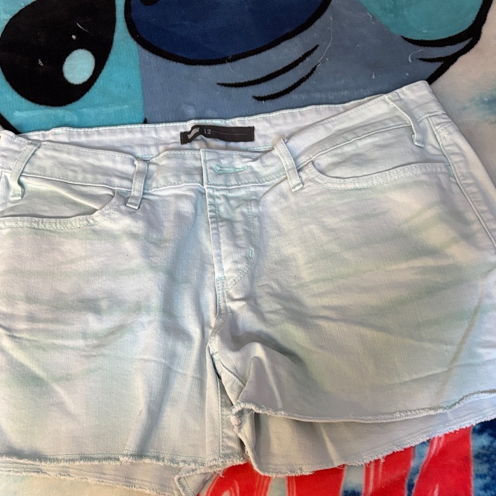 Light Blue Levi’s Denim Women Shorts